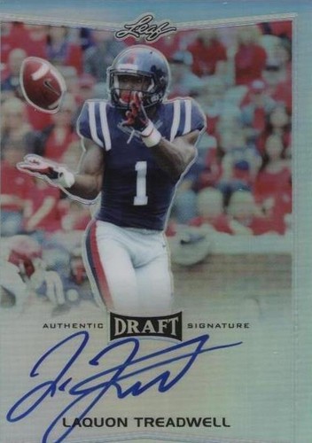 2016 Leaf Metal Draft Laquon Treadwell #BA-LT1
