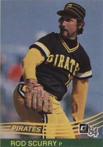 1984 Donruss - Rod Scurry #235