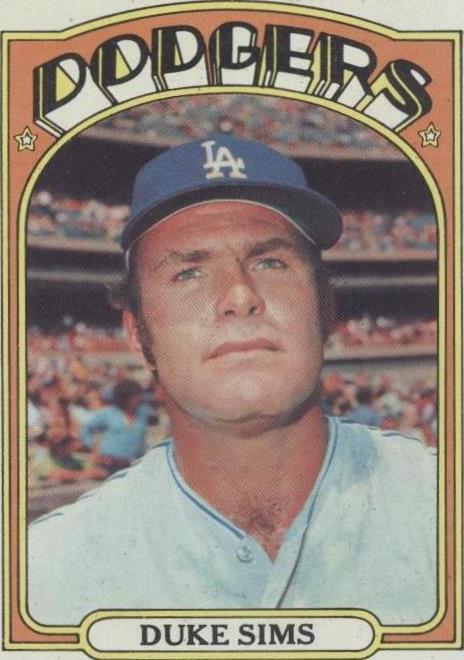 1972 Topps - Duke Sims #63