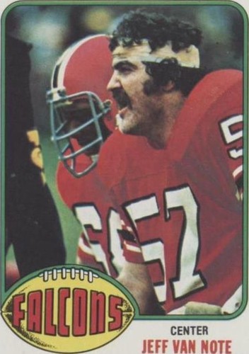 1976 Topps Jeff Van Note #164
