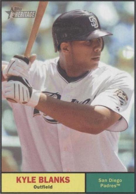 2010 Topps Heritage - Kyle Blanks #331