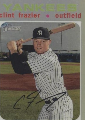 2020 Topps Heritage - Clint Frazier #THC-130