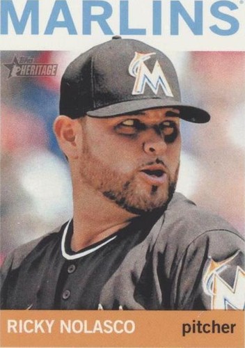 2013 Topps Heritage - Ricky Nolasco #285