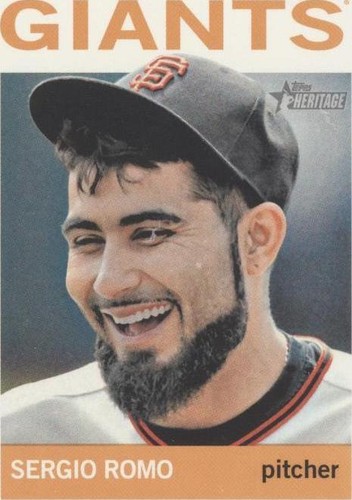 2013 Topps Heritage - Sergio Romo #253