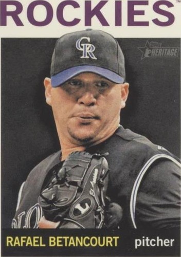 2013 Topps Heritage - Rafael Betancourt #325