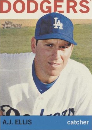 2013 Topps Heritage - A.J. Ellis #88
