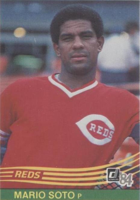 1984 Donruss - Mario Soto #428