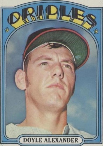 1972 Topps - Doyle Alexander #579