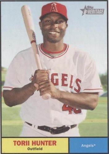2010 Topps Heritage - Torii Hunter #202