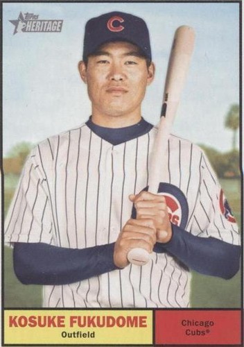 2010 Topps Heritage - Kosuke Fukudome #141