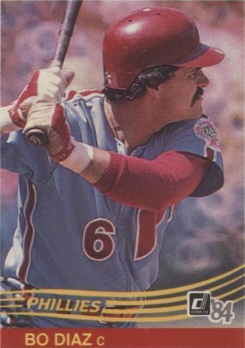 1984 Donruss - Bo Diaz #137