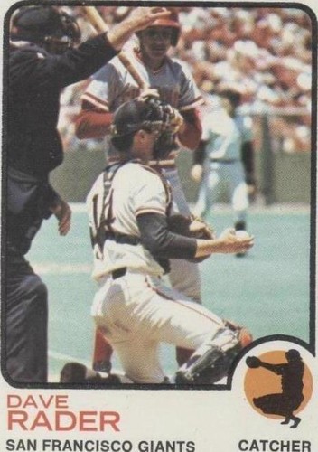 1973 Topps - Dave Rader #121