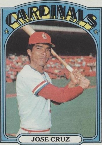 1972 Topps - Jose Cruz #107