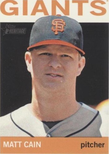 2013 Topps Heritage - Matt Cain #350