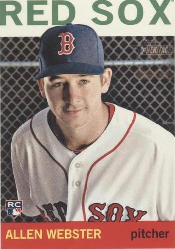 2013 Topps Heritage - Allen Webster #H510