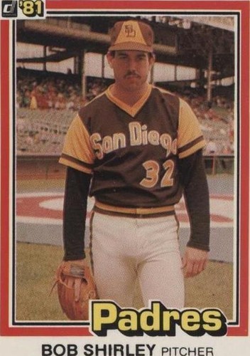 1981 Donruss - Bob Shirley #242