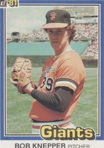 1981 Donruss - Bob Knepper #194