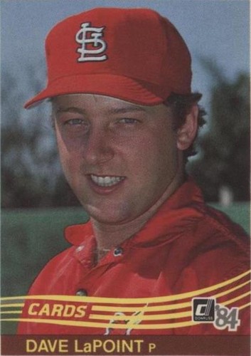 1984 Donruss - Dave LaPoint #290