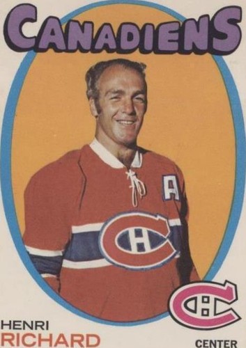 1971-72 O-Pee-Chee - Henri Richard #120