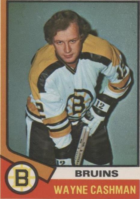 1974-75 O-Pee-Chee - Wayne Cashman #206