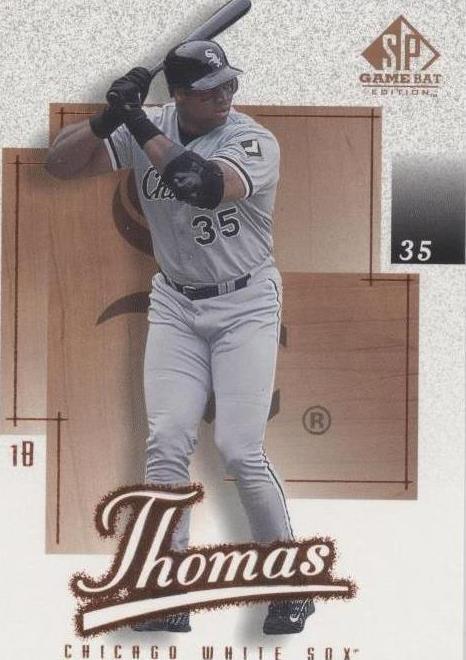 2001 SP Game Bat Edition - Frank Thomas #35