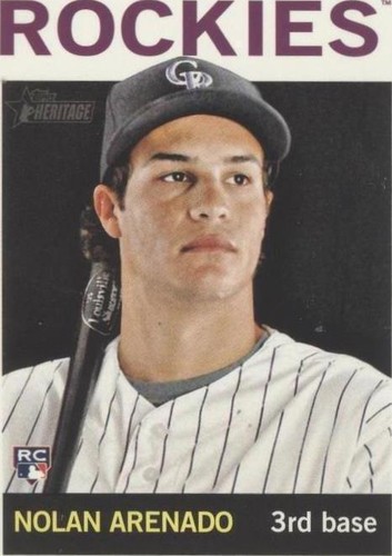 🔥2022 Topps Heritage Real One Auto Nolan Arenado Red Ink /73🔥 | eBay