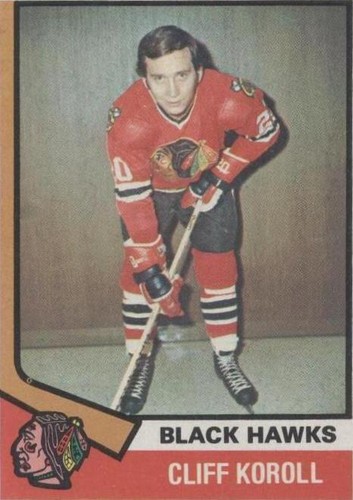 1974-75 Topps - Cliff Koroll #35