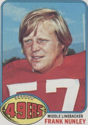 1976 Topps Frank Nunley #182