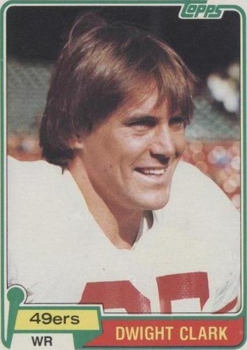 1981 Topps Dwight Clark #422