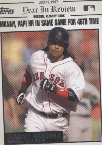 2008 Topps - Manny Ramirez #YR106