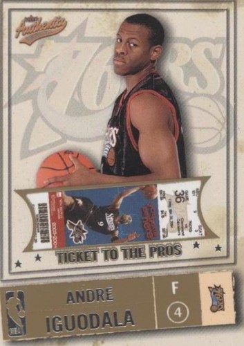 2004-05 Fleer Authentix - Andre Iguodala #123