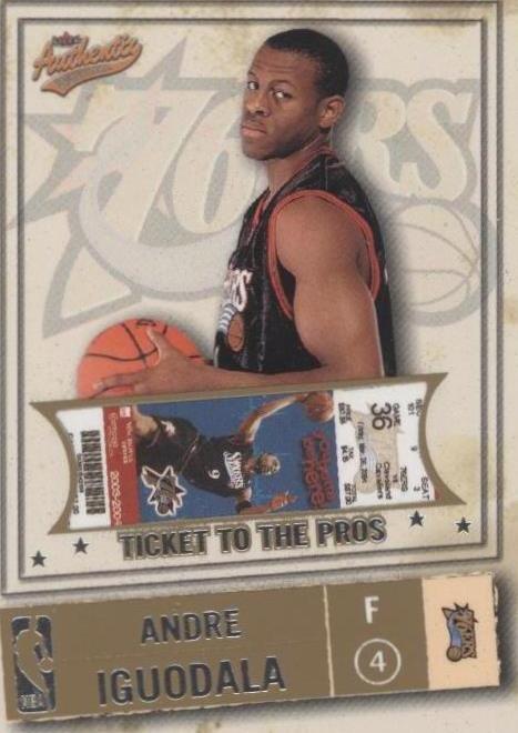 2004-05 Fleer Authentix - Andre Iguodala #123