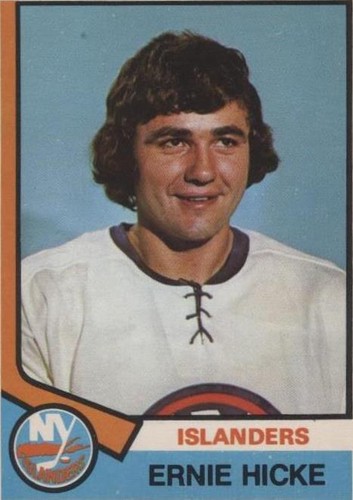 1974-75 O-Pee-Chee - Ernie Hicke #387