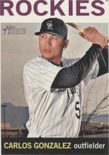 2013 Topps Heritage - Carlos Gonzalez #466