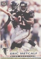 1997 Score Board NFL Experience Eric Metcalf #21