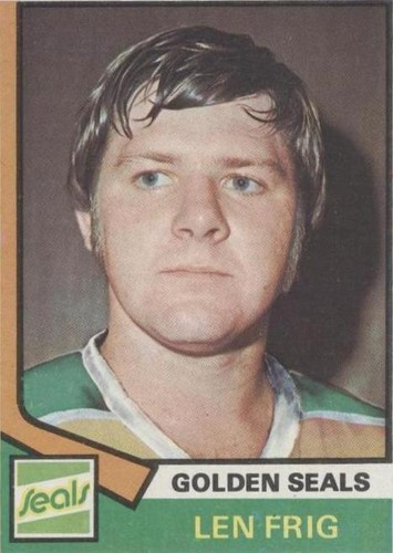 1974-75 Topps - Len Frig #242