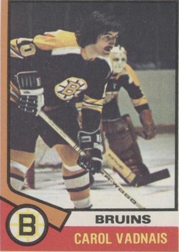 1974-75 Topps - Carol Vadnais #165