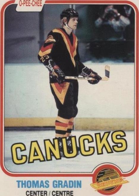 1981-82 O-Pee-Chee - Thomas Gradin #327