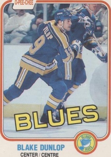 1981-82 O-Pee-Chee - Blake Dunlop #293