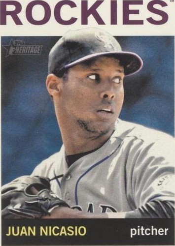 Juan Nicasio Trading Cards