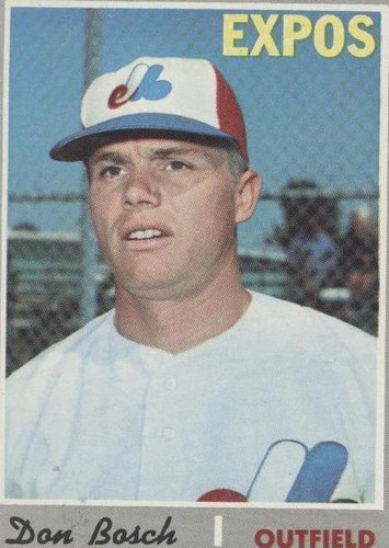 1970 Topps - Don Bosch #527