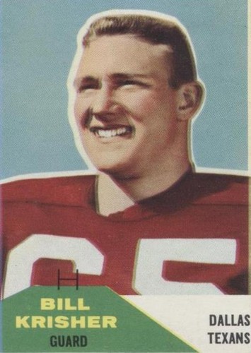 1960 Fleer Billy Krisher #53