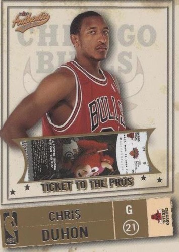 2004-05 Fleer Authentix - Chris Duhon #103