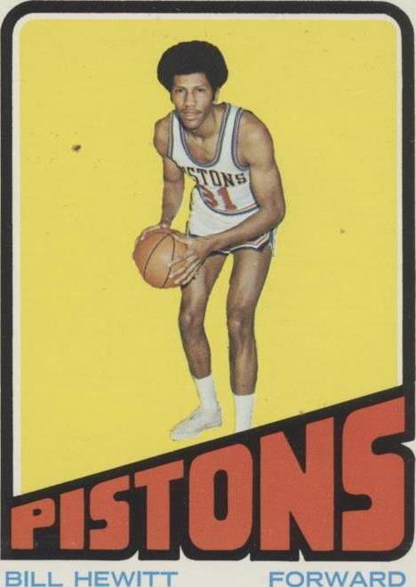 1972-73 Topps - Bill Hewitt #107