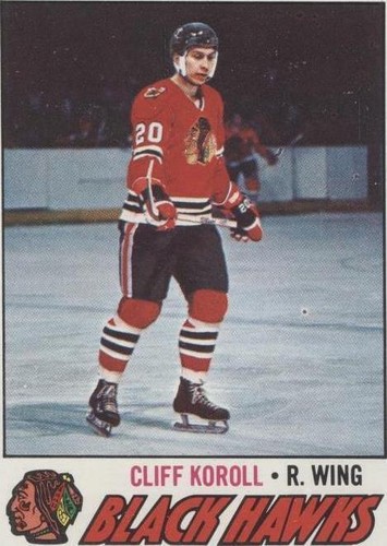 1977-78 Topps - Cliff Koroll #146