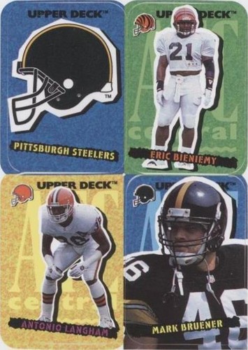 1995 Upper Deck Collector's Choice Update Antonio Langham Eric Bieniemy Mark Bruener #80