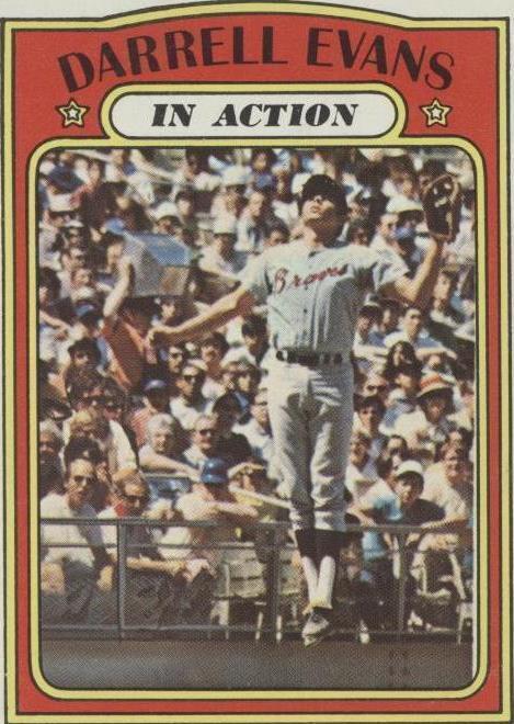 1972 Topps - Darrell Evans #172