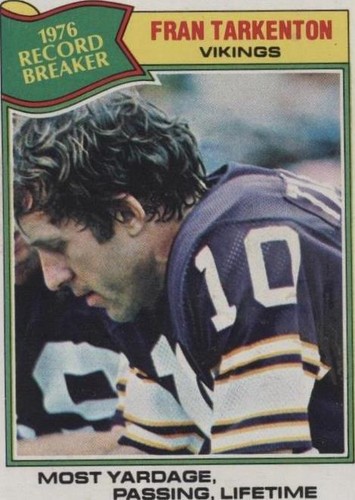 1977 Topps Fran Tarkenton #454