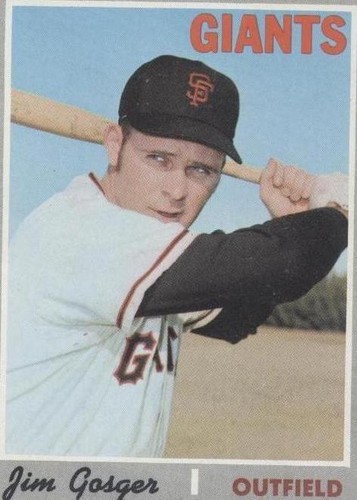 1970 Topps - Jim Gosger #651