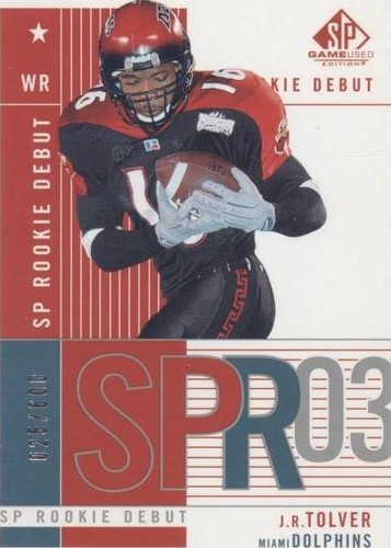 2003 SP Game Used Edition J.R. Tolver #121